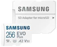 ���� ����� microSDXC 256GB Samsung MB-MC256SA EVO Plus + adapter