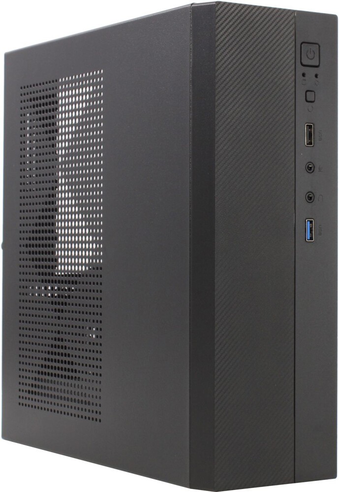 ������ Exegate MI-301U Black mATX, Mini-ITX, Mini-DTX, Slim-Desktop, ��� ��, USB 2.0, USB 3.0, Audio