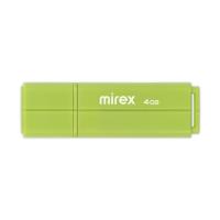 Флеш накопитель 4GB Mirex Line, USB 2.0, Зеленый
