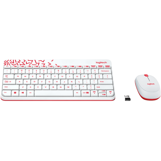 ��������: ����������+���� Logitech MK240 Wireless Combo Nano White (920-008160)