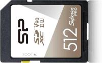 ���� ����� SDXC 512GB Silicon Power SP512GBSDXJA2V10 Superior Pro w/o adapter