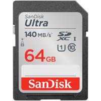 ����� ������ 64Gb SanDisk Ultra SDXC Class 10 UHS-I U1 140 MB/s