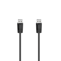 Кабель Hama H-200601 00200601 ver2.0 USB (m) USB A(m) 1.5м черный