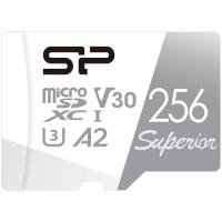   256Gb MicroSD Silicon Power Superio + adapter SD (SP256GBSTXDA2V20SP)