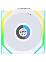 ���������� Lian Li UNI FAN SL WIRELESS LCD 120 Reverse Blade / 12RSLLCD1W1W WHITE / 120x124,5x28�� (1.6� LCD �������, PWM, ARGB, 1900 ��/��� (Max.), 31dBa) / G99.12RSLLCD1W1W.R0