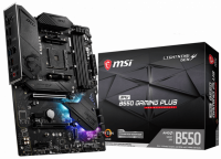   MSI MPG B550 GAMING PLUS Soc-AM4 AMD B550 4xDDR4 ATX AC`97 8ch(7.1) GbLAN RAID+HDMI+DP
