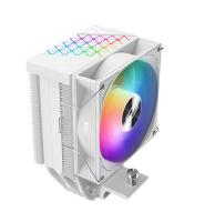  PCCooler R400 ARGB WH S115X/1200/1700/AM4/AM5 (TDP 180W, 90mm ARGB Fan, 4   6, 650-2200RPM, 28,3dBa)