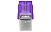 ���� ���� Kingston 256Gb DataTraveler microDuo 3C DTDUO3CG3/256GB USB3.0 ����������