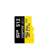 ���� ����� microSDXC 512GB Silicon Power SP512GBSTXLA2V1NSP Inspire V10 A2 w/o adapter