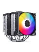 ����� JONSBO CB80 Black LGA1851/1700/1200/115X/AM5/AM4 (TDP 260W, PWM, 120mm ARGB LED Fan + 120mm Black Fan, 6 �������� ������, 4-pin) Retail