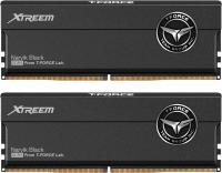   DDR5 TEAMGROUP T-Force Xtreem 32GB (2x16GB) 7600MHz CL36 (36-45-45-84) 1.40V / FFXD532G7600HC36FDC01 / Black