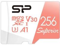   microSD 256GB Silicon Power Superior A1 microSDXC Class 10 UHS-I U3 100/80 Mb/s (SD )