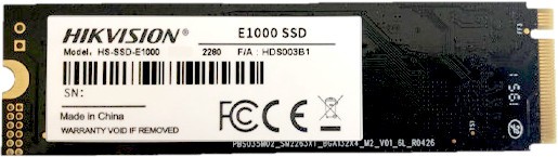  SSD 256Gb Hikvision E1000 (HS-SSD-E1000/256G)