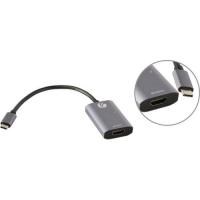  USB 3.1 Type-Cm --> HDMI A(f) VCOM CU452A , 4K@60Hz, PD charging, Alum Shell 