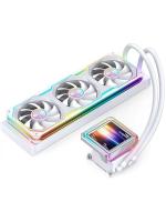 �������� �������� ���������� JONSBO TX-360 White LGA 1851/1700/1200/115X/AM5/AM4 (TDP 320W, ARGB FAN and ARGB LCD Display PUMP,  PWM, TRIPLE FAN 120mm, �����) RET