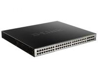  D-Link DGS-3630-52PC/A2ASI Managed L3 Stackable Switch 44x1000Base-T PoE, 4x10GBase-X SFP+, 4xCombo 1000Base-T PoE/SFP, PoE Budget 370W (740W with DPS-700)