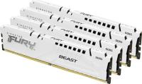 ����������� ������ 64Gb DDR5 5600MHz Kingston Fury Beast White KF556C40BWK4-64 4x16Gb KIT