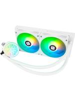 ������� ����������� ���������� Thermalright Aqua Elite 240 V6 (240mm, White, ARGB/ Fans: 2x120mm, 70.84CFM, 29.8dBA, 2000RPM/ Pump height 53.5mm, 2800RPM, Rad thickness 27mm/ S: 1700, 1200, 1851, 115X, AM5, AM4)