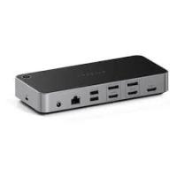 ���-������� Satechi Triple 4K Display Docking Station (2xUSB 3.0, USB 3.1, 2xUSB Type-C, 3xHDMI, 2xDP, RJ-45, Mini jack), ����� ������ (ST-D4KTM-EU)