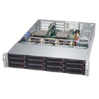  SUPERMICRO SuperMicro CSE-826BE1C-R920WB 2U, WIO, E-ATX, 920 , 12x 3.5-inch SAS3/SATA3 HDD/SSD w/1 Expander, 