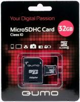 QUMO MicroSDHC 32GB lass 10 (  SD)