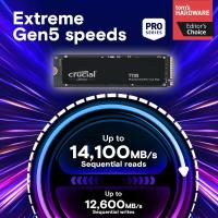 ������������� ���������� SSD Crucial T705 4TB PCIe Gen5 NVMe M.2 SSD CT4000T705SSD3