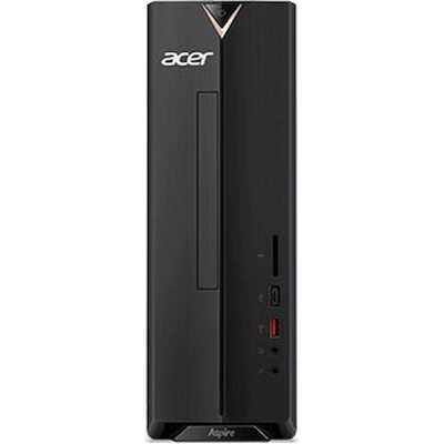 Компьютер Acer Aspire XC-1660, SFF, i3 10105 (3.7), 16Gb, 1Tb 7.2k + SSD256Gb, UHDG 630, CR, Eshell, GbitEth, WiFi + BT, 180W, черный(DT.BGWER.01G)