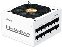   Zalman ZM1200-TMX2 WH, 1200W, ATX12V v2.52, APFC, 12cm Fan, 80+ Gold Gen5, Full Modular, White, Retail