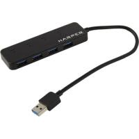 USB- HARPER HUB-04MB Black