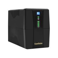  ExeGate SpecialPro UNB-600.LED.AVR.2SH.RJ.USB, 600VA/360W, RJ45/11, USB, Black