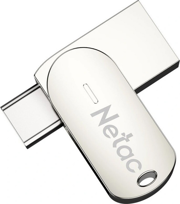 USB Flash ���������� 64Gb Netac Mobile USB Drive U785C USB3.0+TypeC  (NT03U785C-064G-30PN)