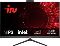  IRU Office 27IH5 27" Full HD i5 11400 (2.6) 8Gb SSD240Gb UHDG 730 Free DOS GbitEth WiFi BT 120W Cam  1933888