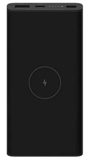 Внешний аккумулятор Xiaomi Mi 10W Wireless Power Bank 10000 Black