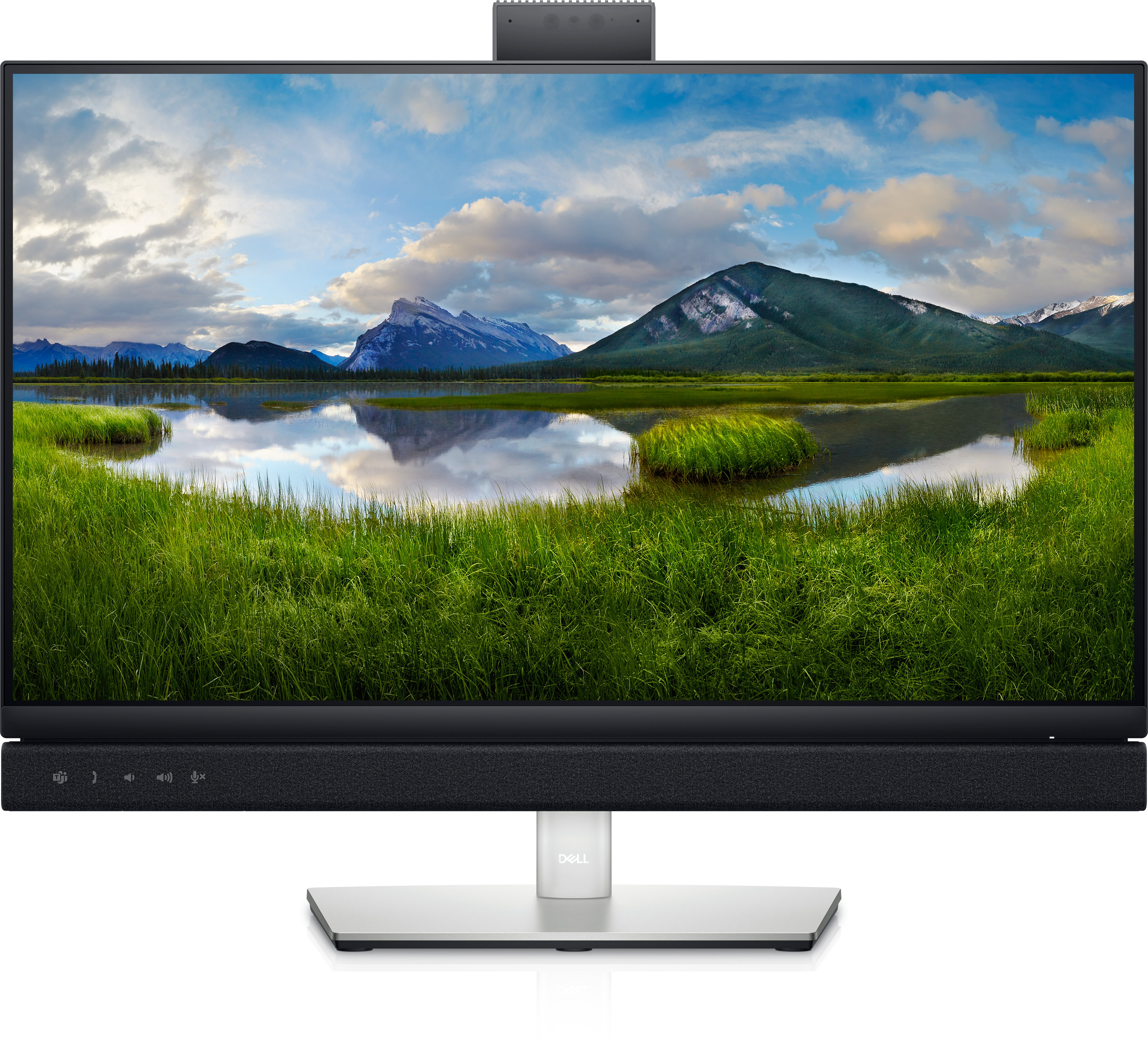 ������� Dell 27" C2722DE 2560x1440 IPS WLED 60�� 8ms HDMI DisplayPort USB-C Ethernet Webcam