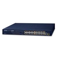  PLANET FGSW-2511P 24-Port 10/100TX 802.3at PoE + 1-Port Gigabit TP/SFP combo Ethernet Switch 