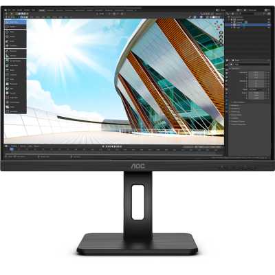 ������� AOC 27" Q27P2Q 2560x1440 IPS WLED 75�� 4ms VGA HDMI DisplayPort
