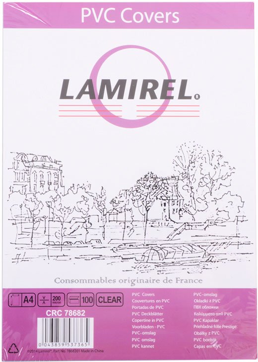 Обложка для переплёта Fellowes LA-7868201 Lamirel