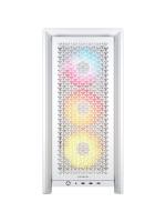 ������ Corsair Frame 4000D LCD RS ARGB, Midi-Tower, TG, 3x120mm ARGB, 3xUSB Type-C, E-ATX, ATX, mATX, mITX White