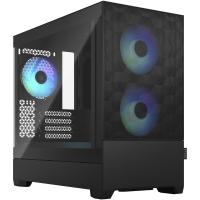  Fractal Design PoP Air RGB Black TG    ATX 3x120mm 2xUSB3.0 audio bott PSU