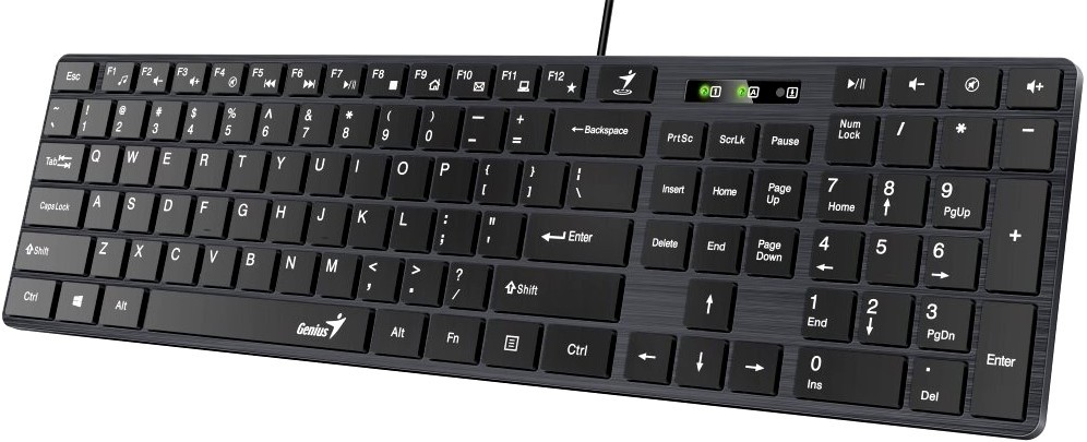  Genius SlimStar 126, USB, Black (31310017402)