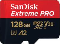 ����� ������ micro SDXC 128Gb Sandisk Extreme Pro UHS-I U3 V30 A2 + ADP (200/90 MB/s)