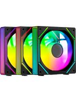 �������� ������������ (3 ��) Ocypus Gamma F12 UNI BK ARGB REVERSE BLADE 3 IN 1, 3x120x120x25mm, 4-PIN PWM, 800-1800 RPM, 31 DBA MAX, HYDRO BEARING