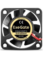 ���������� ExeGate ExtraSilent ES04010S2P-5 (40x40x10 ��, Sleeve bearing (��������� ����������), 2pin, 4500RPM, 22dBA) 5� DC EX299915RUS 