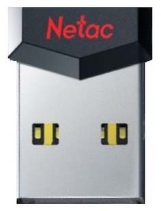 USB Flash  16Gb Netac UM81 USB2.0 Black