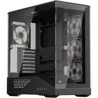 ������ 1STPLAYER GM7 ARGB Black / ATX / 4x120mm ARGB fans / GM7-BK-3FN7R-1FN7