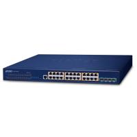   PLANET SGS-6310-24P4 Layer 3, 24- 10/100/1000T 802.3at PoE + 4- 10G SFP+ 