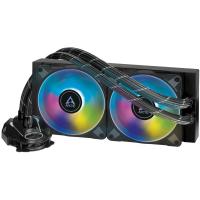   Arctic Cooling Arctic Liquid Freezer II-240 A-RGB Black Multi Compatible All-In-One CPU Water Cooler ACFRE00093A