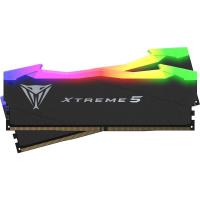  48Gb (24Gbx2) PATRIOT Viper XTREME RGB, DDR5, DIMM, 7600Mhz, (PVXR548G76C36K) (retail)