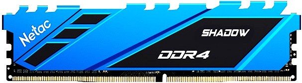   8Gb DDR4 3200MHz Netac Shadow Blue (NTSDD4P32SP-08B)