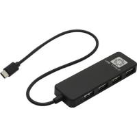 ������������ USB 5bites HB24C-210BK 4*USB2.0/USB Type-C (Black)